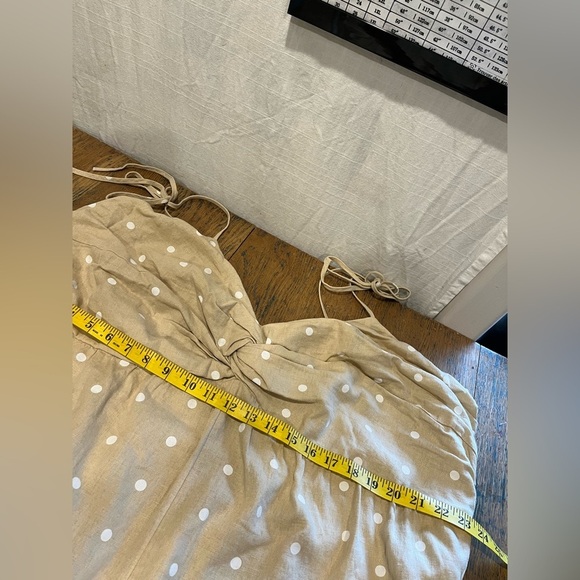 Beige Polka Dot Jumpsuit - Old Navy - NWT - Size 3X - Picture 4 of 8